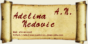 Adelina Nedović vizit kartica